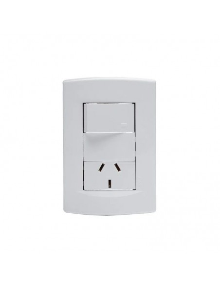 LLAVE LIFE SICA EMBUTIR 1 PUNTOS Y 1 TOMA 3 PAT CHATAS