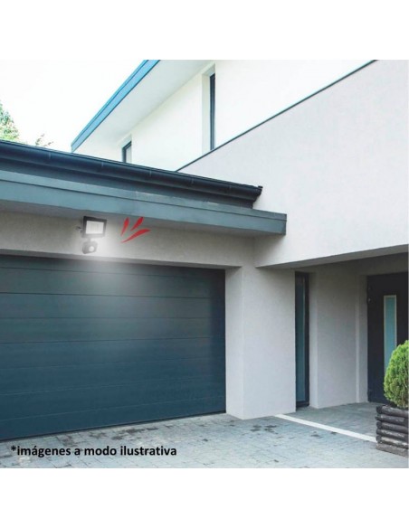 PROYECTOR LED C/ SENSOR 20W LUZ FRÍA EXTERIOR 220V