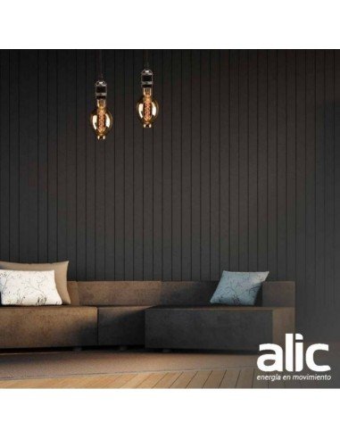 LAMPARA ANTIQUE FILAMENTO BT125 24W LUZ CALIDA