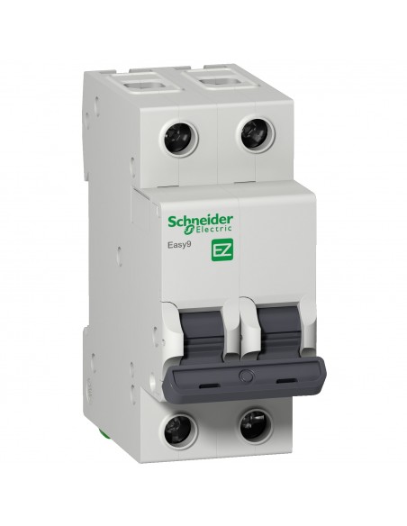 INTERRUPTOR TERMOMAGNETICO SCHNEIDER EASY9 2X   6A C 4,5KA