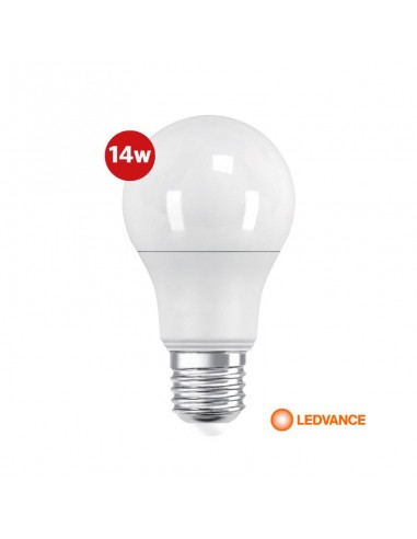 LAMPARA LED VALUE CLASSIC A 14W LUZ CALIDA 830 E27