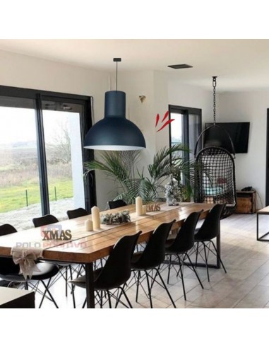 COLGANTE CAMPANA CAPUCHON INDUSTRIAL 2 LUCES...