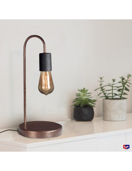 VELADOR VINTAGE COBRE VIEJO E27 40CM