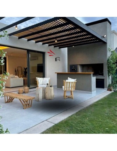 APLIQUE BIDIRECCIONAL POLIPROPILENO 1 LUZ E27...