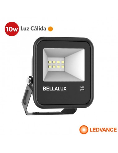 PROYECTOR LED BELLALUX LUZ CALIDA 10W EXTERIOR IP65 LEDVANCE