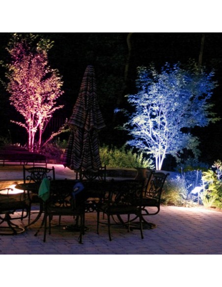 PROYECTOR LED 10W LUCES RGB EXTERIOR 220V IP65