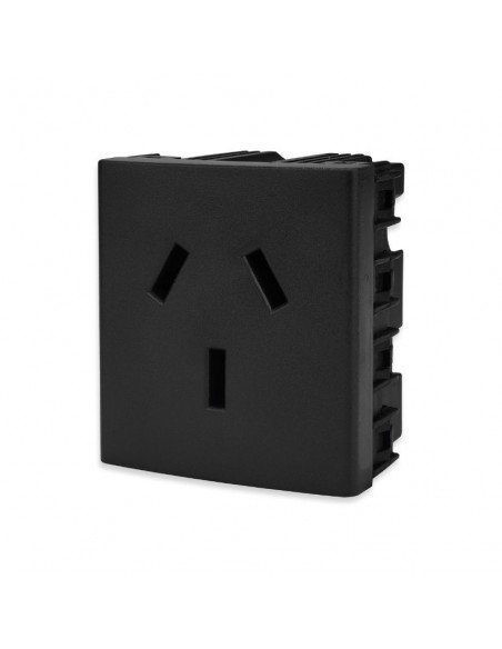 MODULO KALOP NEGRO TOMA C/ NEUTRO 20A