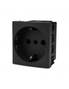 MODULO KALOP NEGRO TOMA SCHUKO 16A