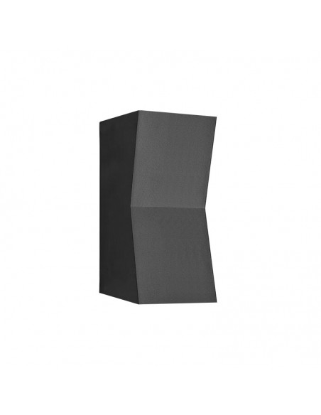 APLIQUE BIDIRECCIONAL TRAP 402 2 LUCES GU10 NEGRO TEXT