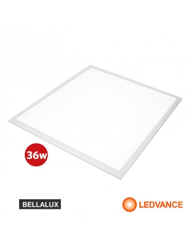 PLAFON EMBUTIR BELLALUX LED CUADRADO 36W LUZ FRIA 60X60