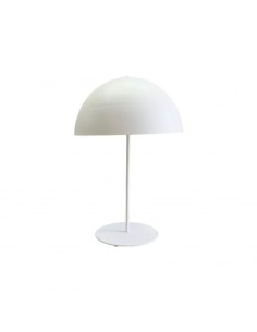 VELADOR NORDICO MEDIA ESFERA BLANCO E27