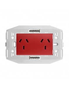 MODULO KALOP RJ TOMA DOBLE P/TENSION EST C/ BASTIDOR