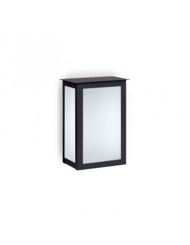 FAROL ORIENTAL CHAPA PARED 18X18X14.5CM