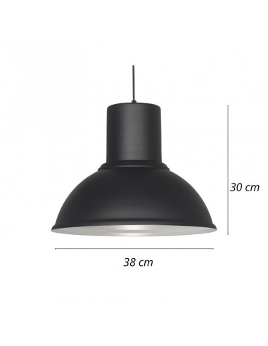 COLGANTE GALPONERO CHAPA C/PANTALLA E27