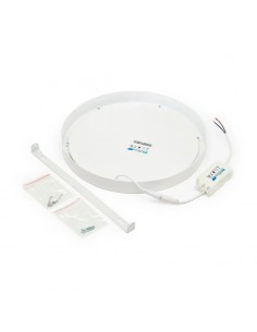 PLAFON SUPERFICIAL LED REDONDO 24W LUZ DIA SICA 2