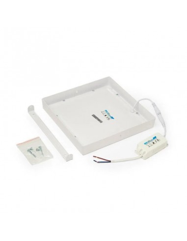 PLAFON SUPERFICIAL LED CUADRADO 18W LUZ DIA SICA