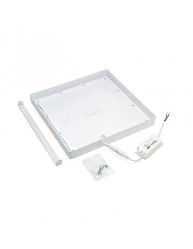 PLAFON SUPERFICIAL LED CUADRADO 24W LUZ DIA SICA
