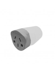 FICHA KALOP HEAVY DUTY HEMBRA 3P ATAS CHATAS BLANCO