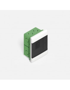 CAJA TERMICA EMBUTIR GENROD 4 MODULOS PUERTA FUME PVC