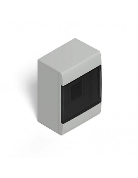 CAJA EXTERIOR GENROD 4 MOD C/ PUERTA FUME PVC (04-5005B)