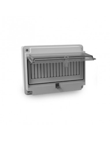 CAJA EMBUTIR EXTERIOR GENERICA   9 MOD.IP54 P/ PILAR