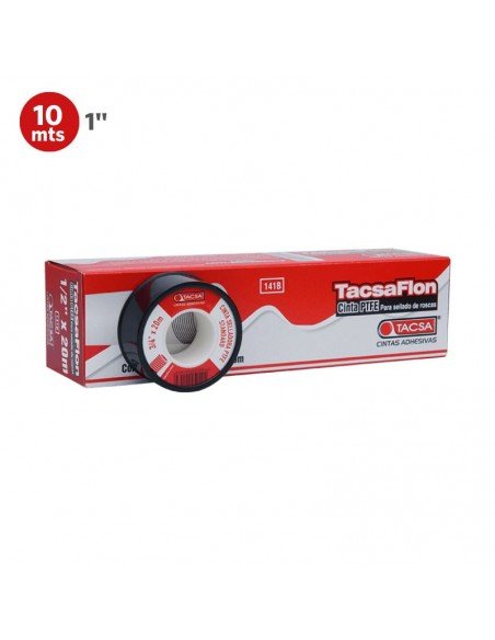 CINTA TACSA TEFLON   1" X 10M.