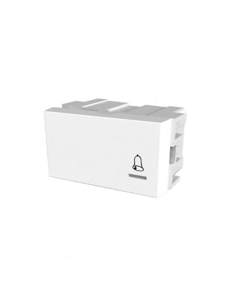 MODULO JELUZ PLATINUM BLANCO PULSADOR 10A