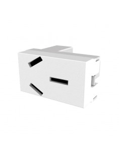 MODULO JELUZ PLATINUM BLANCO TOMA 20A