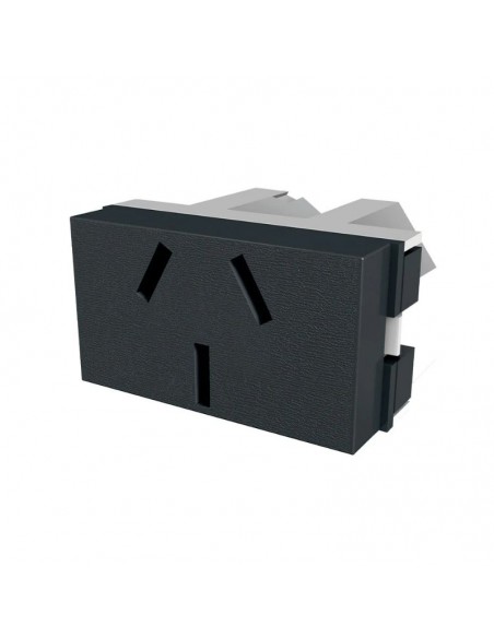 MODULO JELUZ PLATINUM NEGRO TOMA 10A