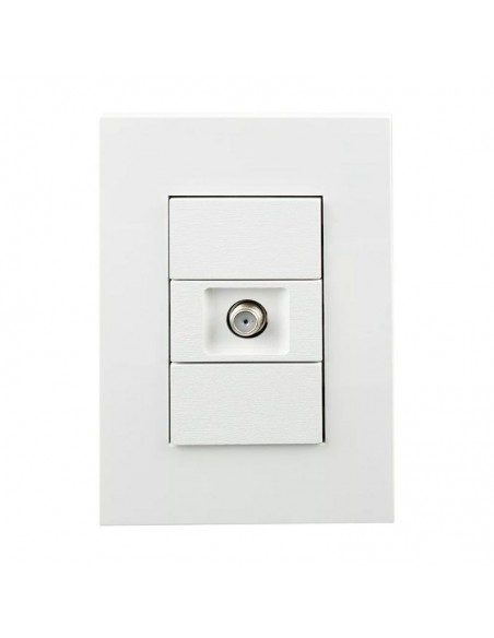 LLAVE JELUZ EMBUTIR VERONA BLANCO TV FINAL FINO