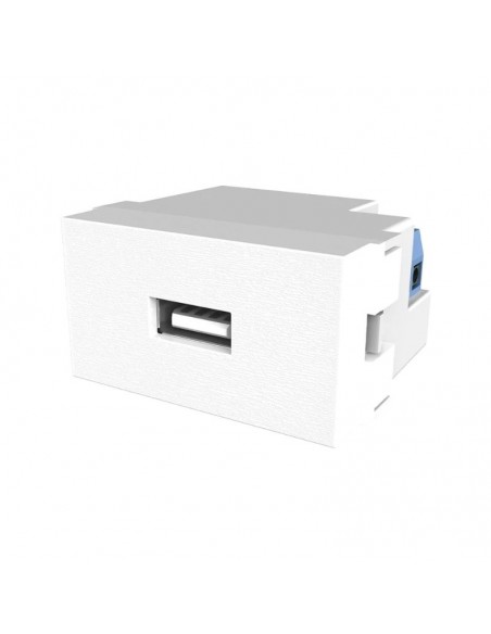 MODULO JELUZ PLATINUM BLANCO TOMA USB