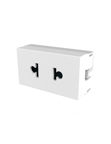 MODULO JELUZ PLATINUM BLANCO TOMA AMERICANO