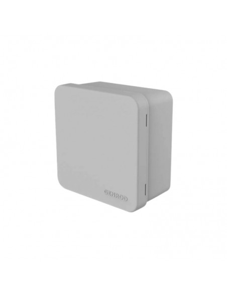 CAJA PASO SUPERFICIE CUADRADA GENROD GRIS