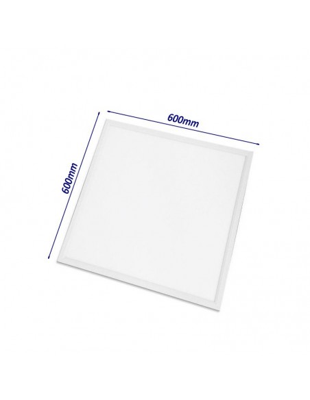PANEL EMBUTIR LED 40W CUADRADO BLANCO LUZ NEUTRA 60X60