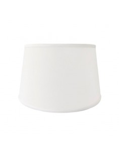 PANTALLA VELADOR CONICA 30X40X24 LISO BLANCO