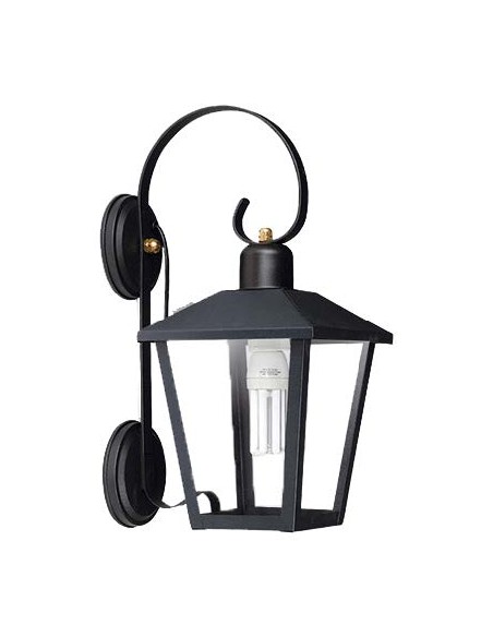 FAROL CHAPA TRAPECIO PARA PARED CON MENSULA