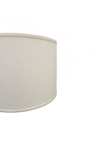 PANTALLA VELADOR CILINDRO 20X14 LISO NATURAL