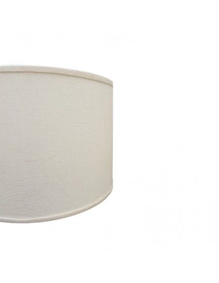 PANTALLA VELADOR CILINDRO 20X14 LISO NATURAL