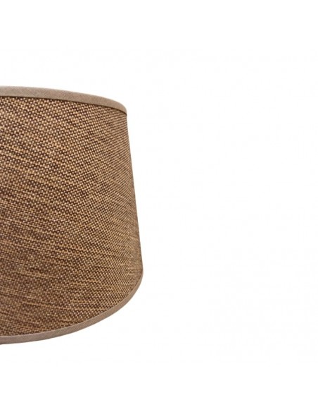 PANTALLA VELADOR CONICA 15X20X15 ALPILLERA OCRE