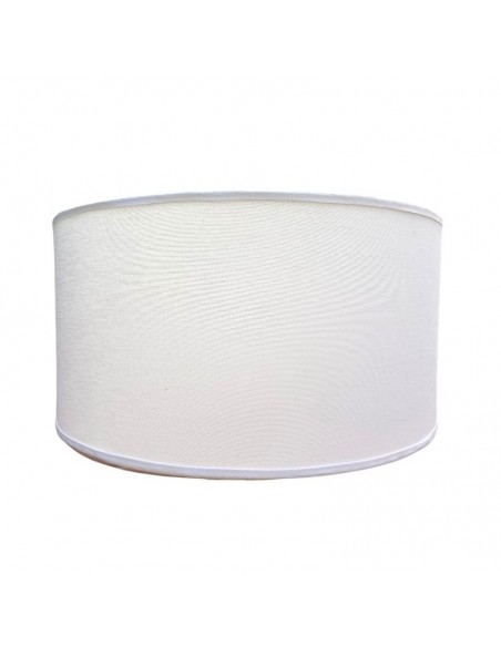 PANTALLA VELADOR CILINDRO 40X20 LISO BLANCO