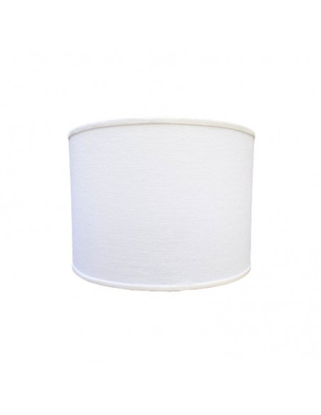 PANTALLA VELADOR CILINDRO 20X14 LISO BLANCO