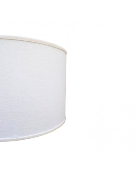 PANTALLA VELADOR CILINDRO 20X14 LISO BLANCO