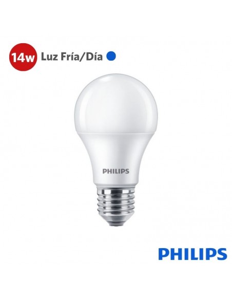 LAMPARA LED PHILIPS ECOHOME 14W LUZ FRIA 6500K