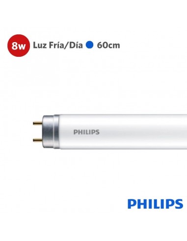 TUBO LED PHILIPS ECOFIT 8W LUZ FRIA 600MM  800LM