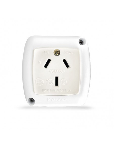 LLAVE EXTERIOR TEKNA 1 TOMA 20 AMP - KALOP