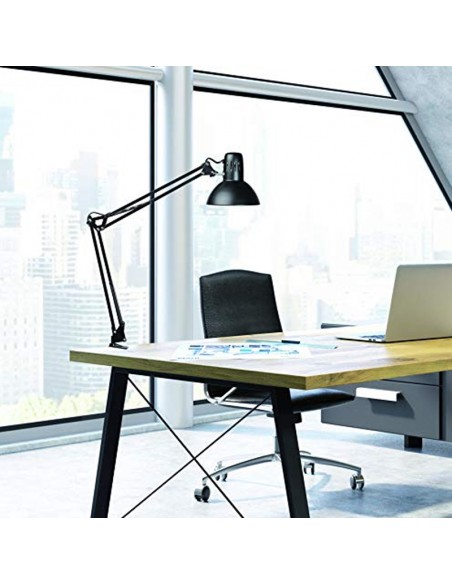 LAMPARA TABLERO DE DIBUJO C/ MORSA NEGRO