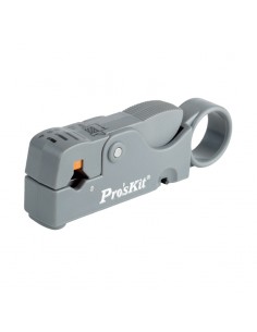 PINZA PELACABLE COAXIL RG6/RG59 ROTAT. PROSKIT***