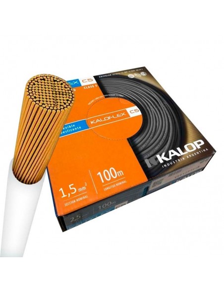 CABLE UNIP IRAM CAT4   1,5MM    (100MTS) BL