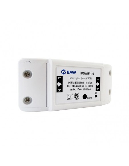 INTERRUPTOR SMART WIFI 10A 1 CANAL