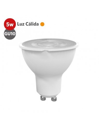 LAMPARA DICRO LED ALIC 5W GU10 LUZ CALIDA ECOLED - ALIX